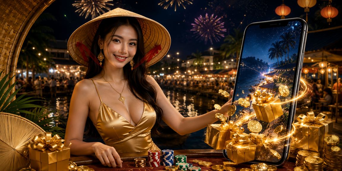 Không khí sôi động tại khu vực cá cược casino trực tuyến dành cho người dùng Việt Nam trên xsthu5hang